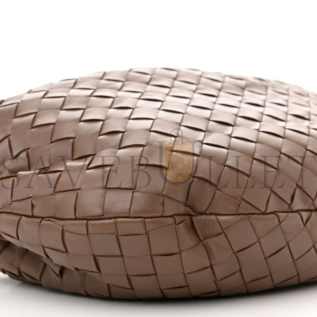 BOTTEGA VENETA NAPPA INTRECCIATO TEEN JODIE DARK TAUPE (33*23*5cm)