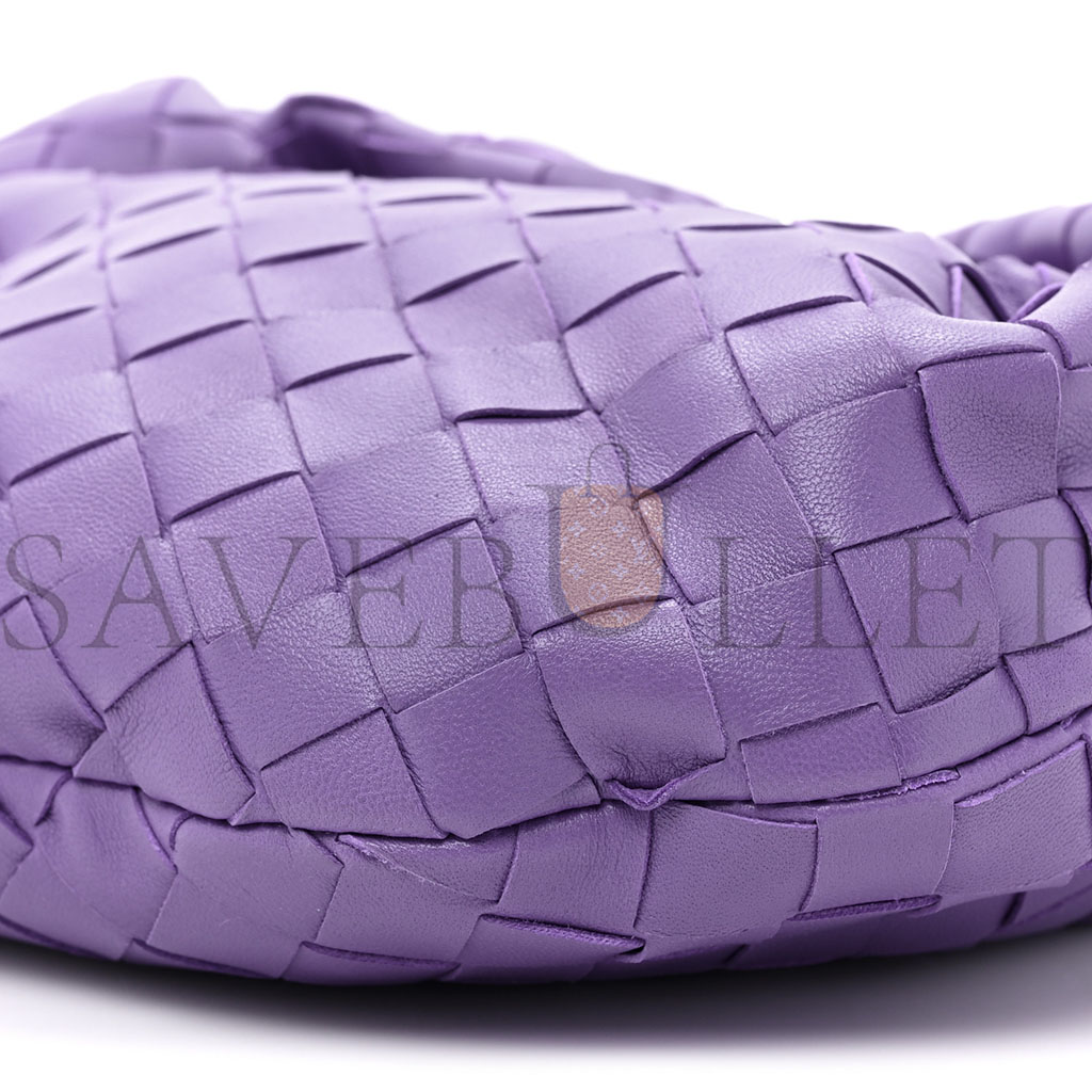 BOTTEGA VENETA NAPPA INTRECCIATO MINI JODIE PURPLE (25*15*3cm)