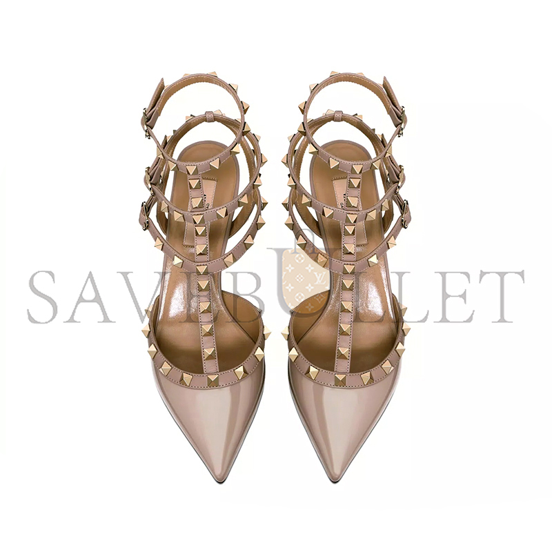 VALENTINO ROCKSTUD CAGED PUMP 65MM 5W2S0375VNW_P45 VALENTINO ROCKSTUD CAGED PUMP 65MM 5W2S0375VNW_P45