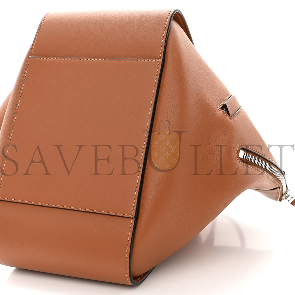 LOEWE CALFSKIN SMALL HAMMOCK SHOULDER BAG TAN (30*25*13.5cm)