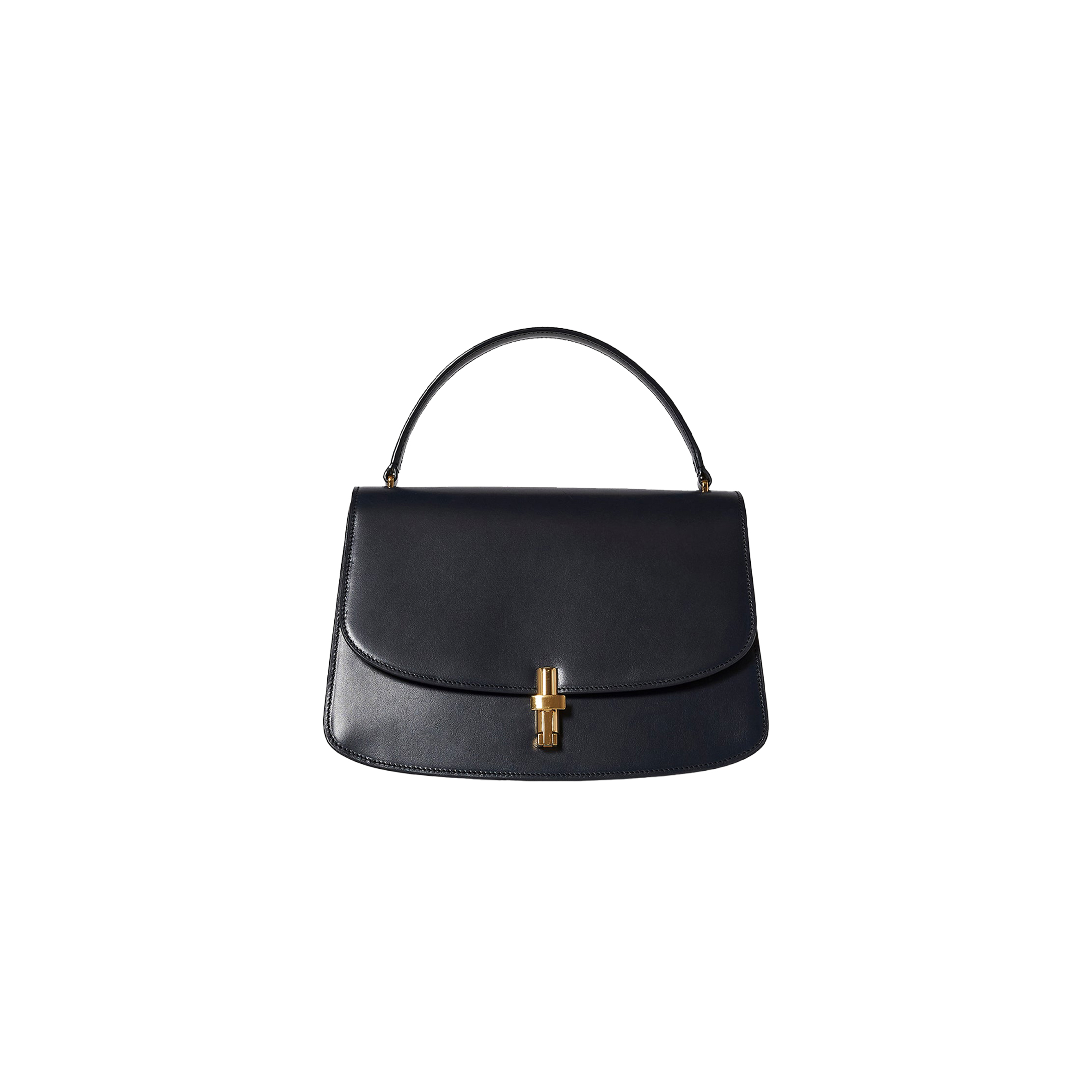 THE ROW SOFIA 10.00 BAG IN LEATHER BLACK W1446L60BLSG  (25*18*11cm)