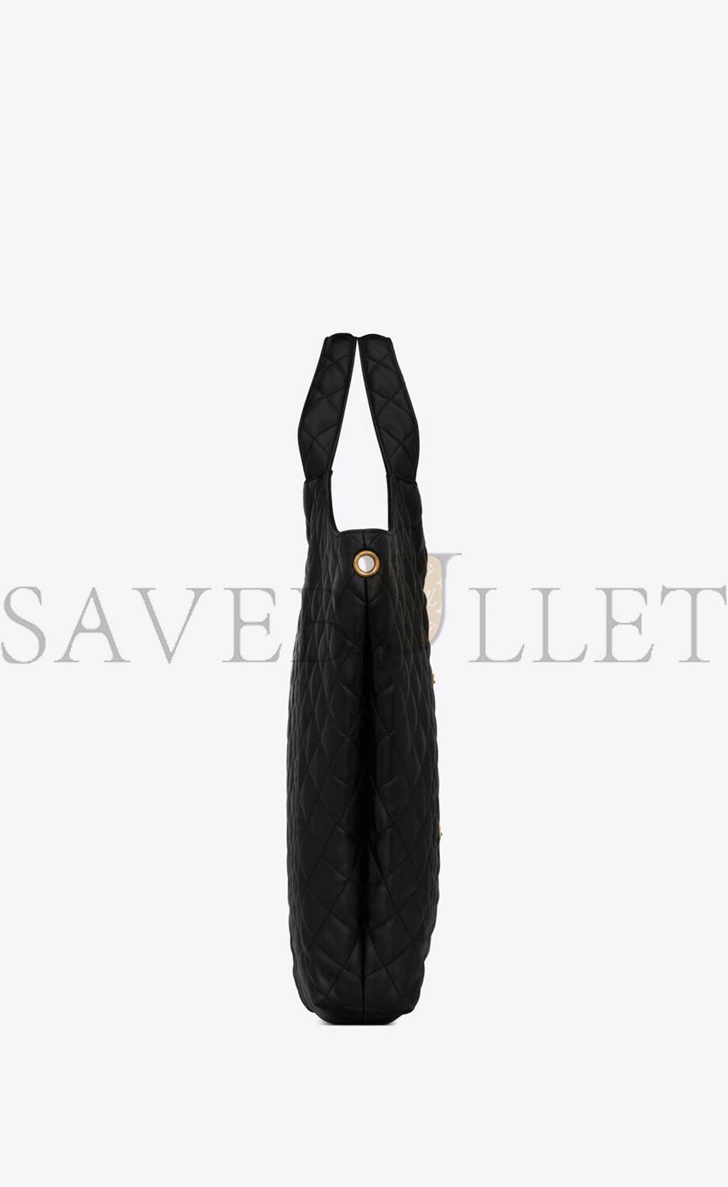 YSL ICARE MAXI SHOPPING BAG IN QUILTED LAMBSKIN 698651AAANG1000 (43*39*8cm)